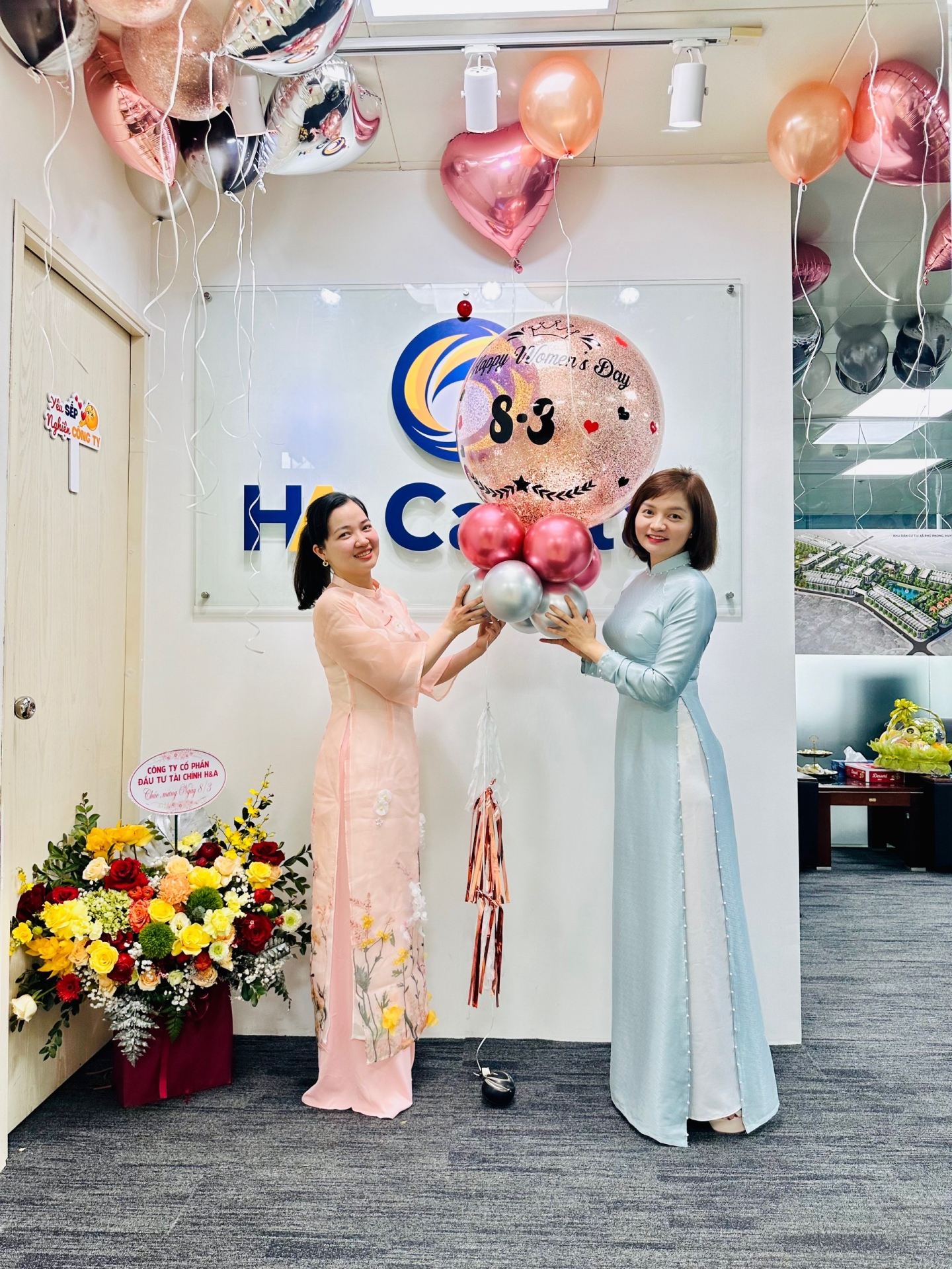 CÔNG TY CỔ PHẦN ĐẦU TƯ TÀI CHÍNH H&A CHÚC MỪNG NGÀY QUỐC TẾ PHỤ NỮ 08/3