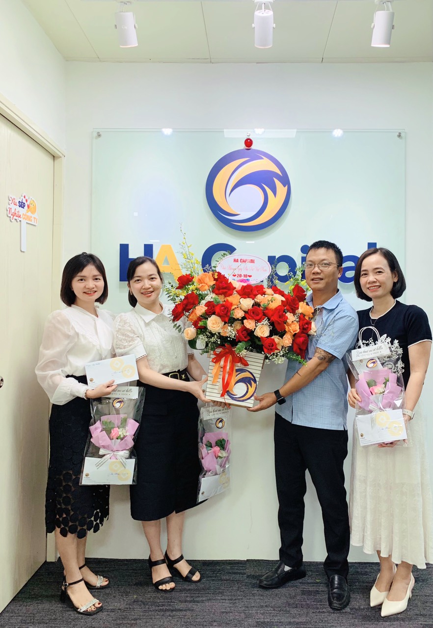 CÔNG TY CỔ PHẦN ĐẦU TƯ TÀI CHÍNH H&A CHÚC MỪNG NGÀY PHỤ NỮ VIỆT NAM 20/10