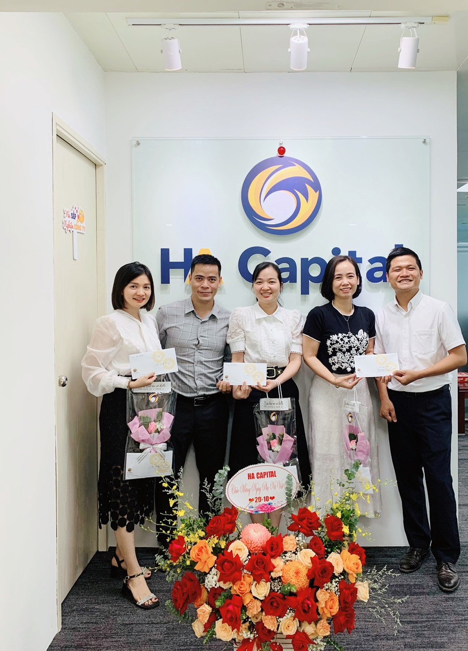 CÔNG TY CỔ PHẦN ĐẦU TƯ TÀI CHÍNH H&A CHÚC MỪNG NGÀY PHỤ NỮ VIỆT NAM 20/10